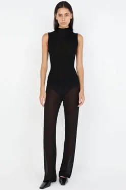 Joni Sleeveless Top Black