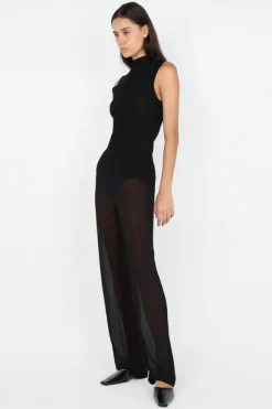 Joni Sleeveless Top Black