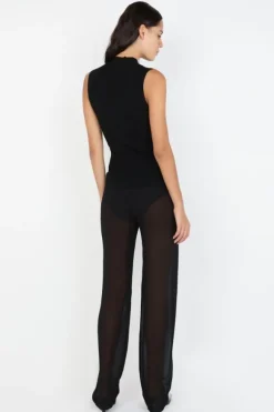 Joni Sleeveless Top Black