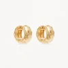 18k Gold Plated Drift Hoops