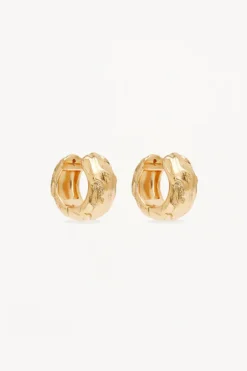 18k Gold Plated Drift Hoops