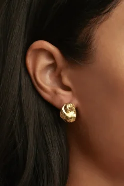 18k Gold Vermeil Drift Drop Earrings