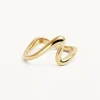 18k Gold Vermeil Gold Flow Of Life Ring
