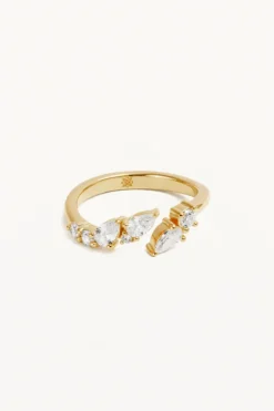 18k Gold Vermeil Gold Ocean Whisper Ring