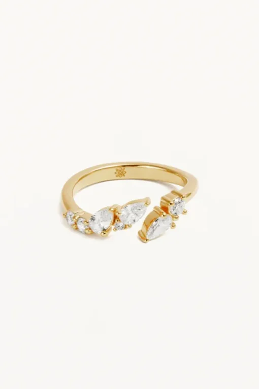 18k Gold Vermeil Gold Ocean Whisper Ring