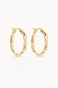 18k Gold Vermeil Lover Hoops