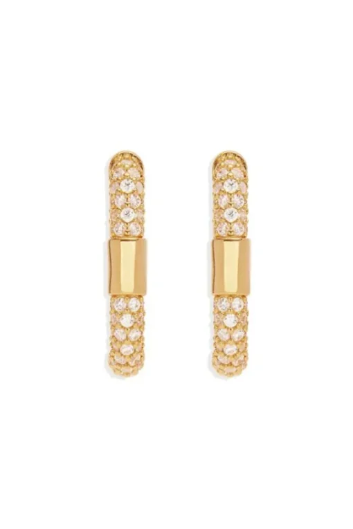 18k Gold Vermeil Unlock Your Potential Hoops