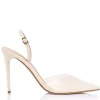 Kristen Pump Vinylite u0026 Ivory Patent Leather
