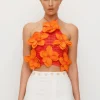 La Monada Knit Top Coral