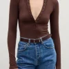 Lara Bodysuit Chocolate