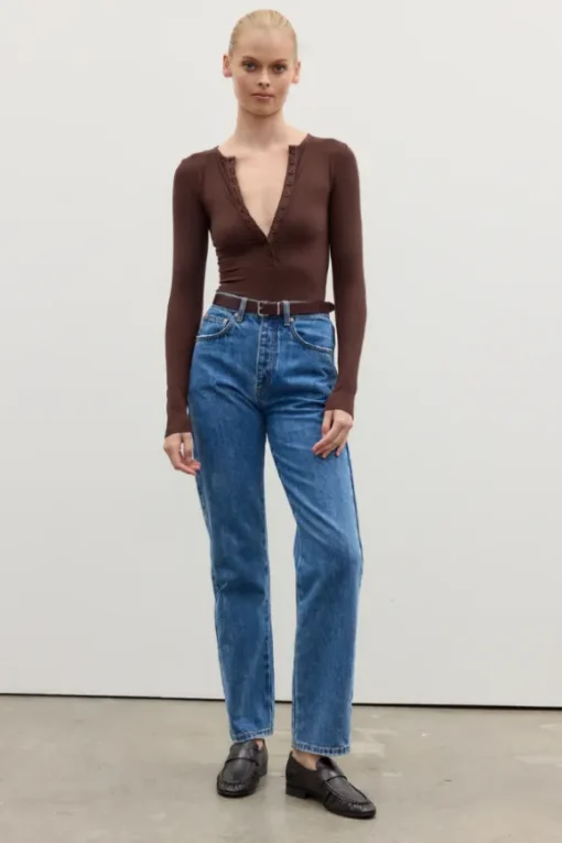 Lara Bodysuit Chocolate