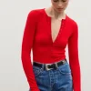 Lara Bodysuit Red