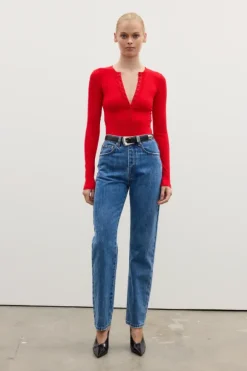 Lara Bodysuit Red