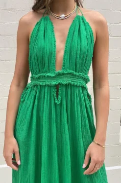 Lefkothea Dress Emerald