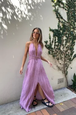 Lefkothea Dress Lilac