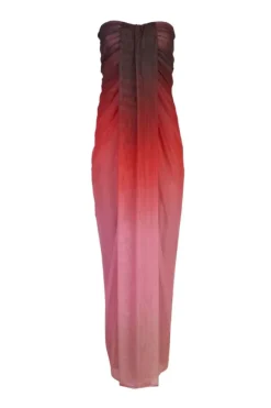Lena Maxi Dress Cranberry
