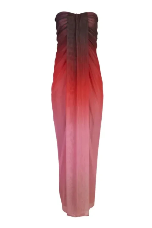 Lena Maxi Dress Cranberry