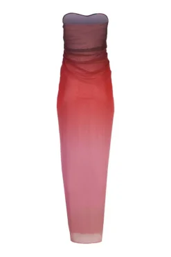 Lena Maxi Dress Cranberry