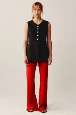 Leo Vest Black
