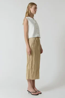 Linda Gilet White