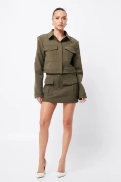 Low Profile Jacket Khaki