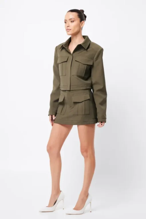 Low Profile Jacket Khaki