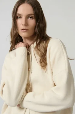 Lucia Bomber Ivory