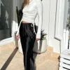 Lumi Cropped Top White