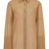 Lumiere Sleeves Shirt Gold