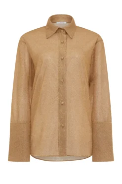 Lumiere Sleeves Shirt Gold