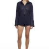 Lumiere Sleeves Shirt Night Blue
