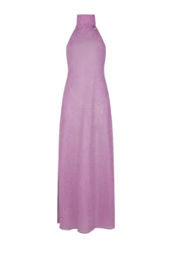 Lumiere Turtleneck Dress Glicine
