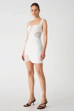 Lupita Mini Dress Ivory