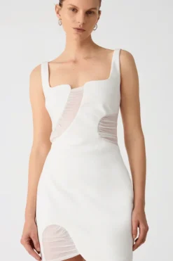 Lupita Mini Dress Ivory