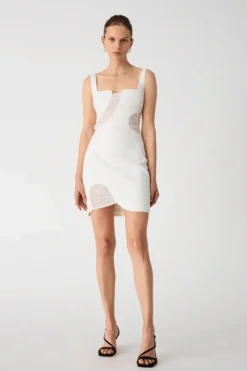 Lupita Mini Dress Ivory