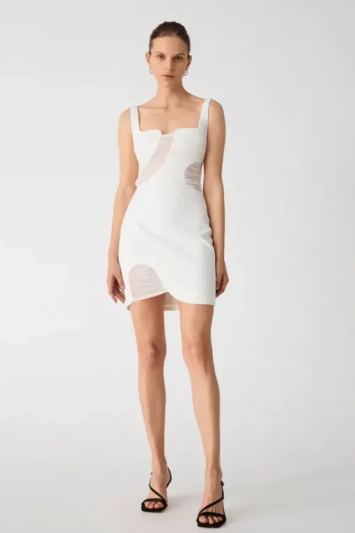 Lupita Mini Dress Ivory