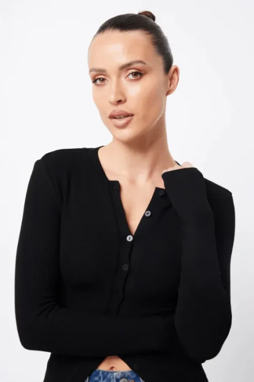 Lyon Cardigan Black