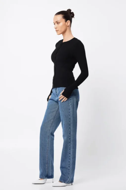 Lyon Cardigan Black