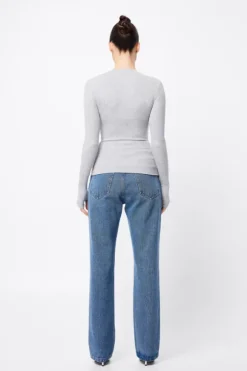 Lyon Cardigan Grey Marle