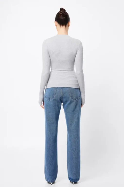 Lyon Cardigan Grey Marle