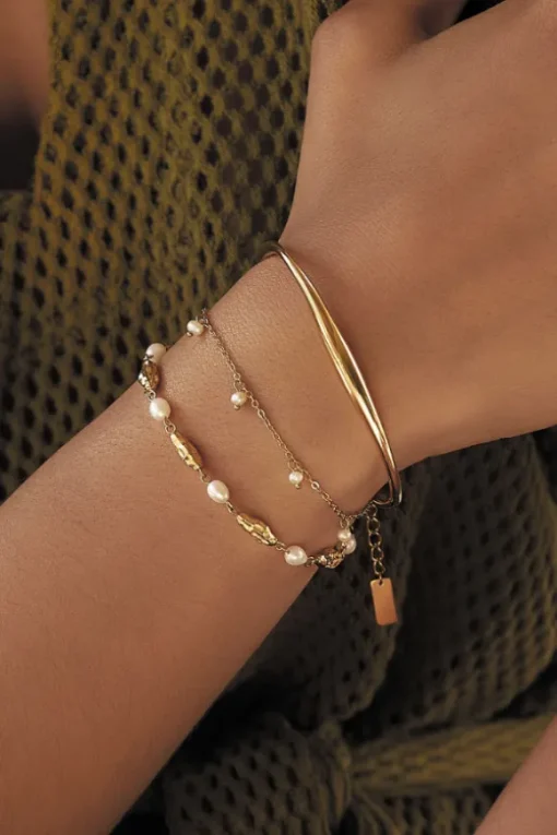 Madison Gold Cuff Bracelet
