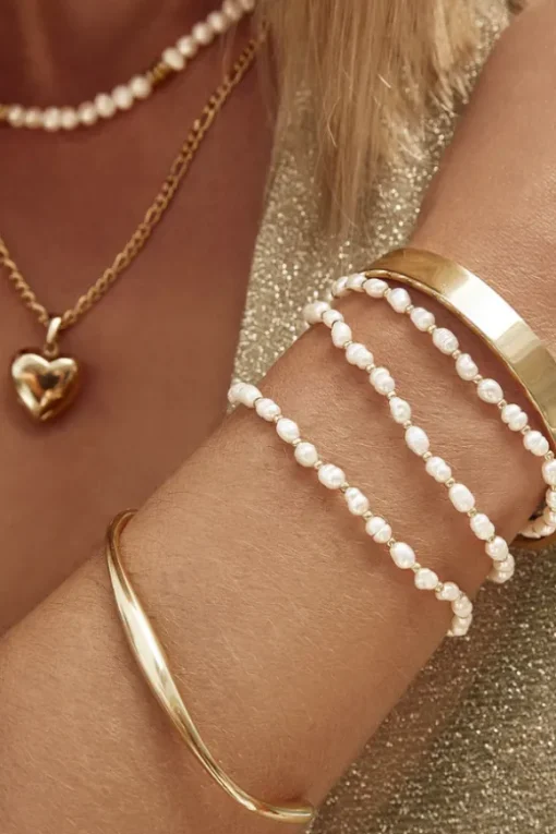 Madison Gold Cuff Bracelet