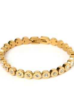 Maeve Gold Bracelet Stone