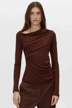Mai Long Sleeve Top Almandine