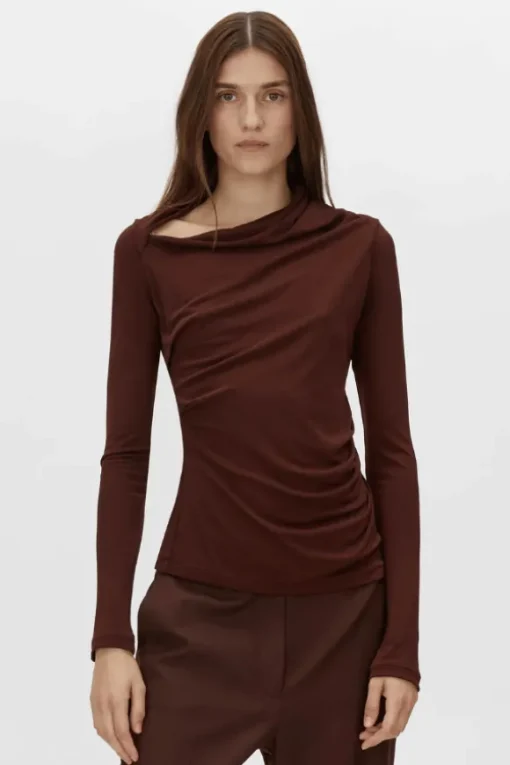 Mai Long Sleeve Top Almandine