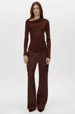 Mai Long Sleeve Top Almandine