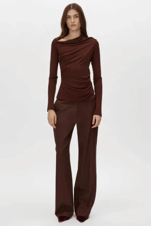 Mai Long Sleeve Top Almandine