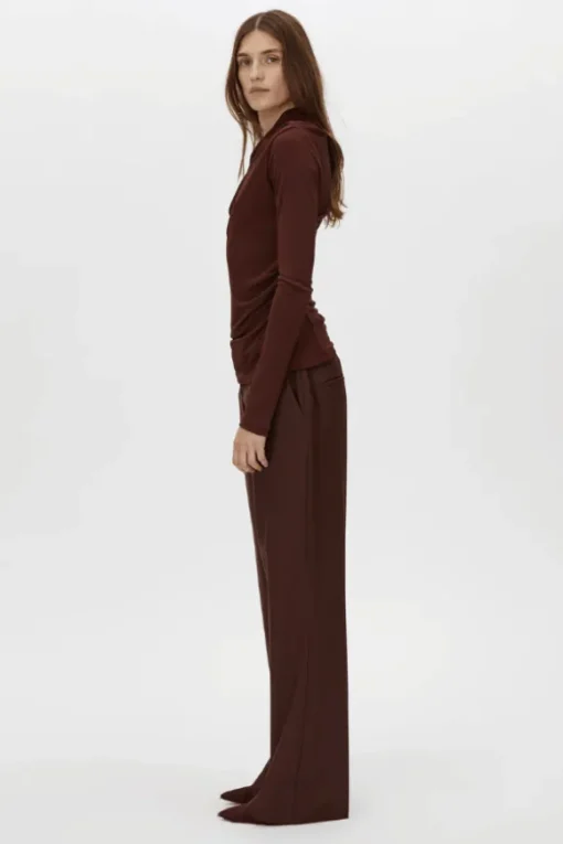 Mai Long Sleeve Top Almandine