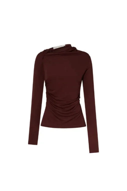 Mai Long Sleeve Top Almandine