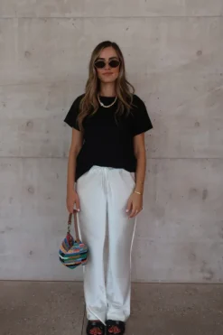 Maja Pants White